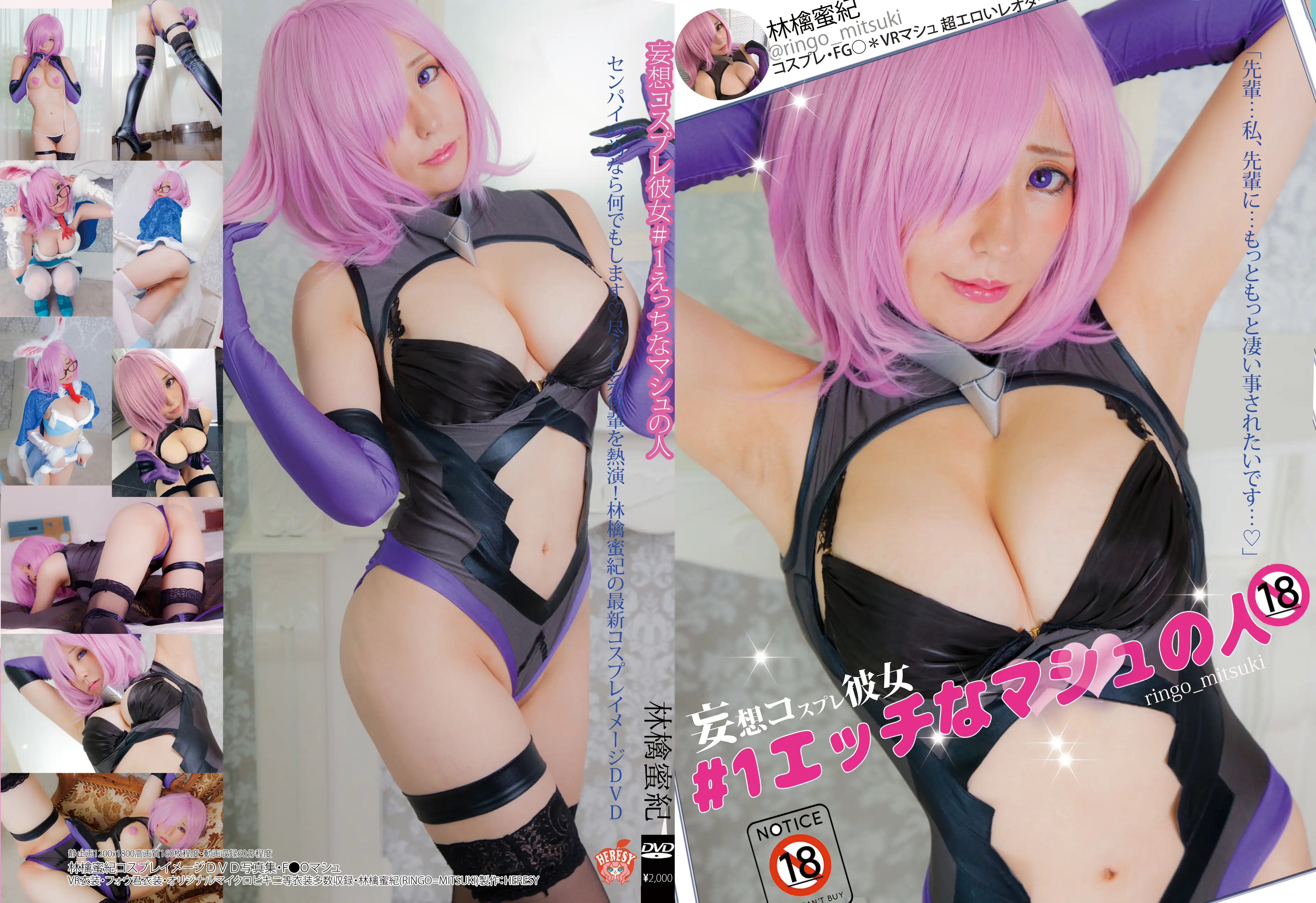[HERESY (林檎蜜紀)] エッチなマシュの人