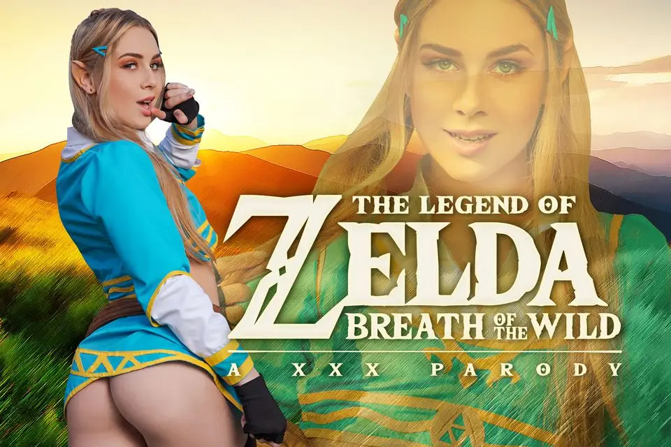 [vrcosplayx] Zelda Breath of the Wild A VRCosplayX Parody【VR】
