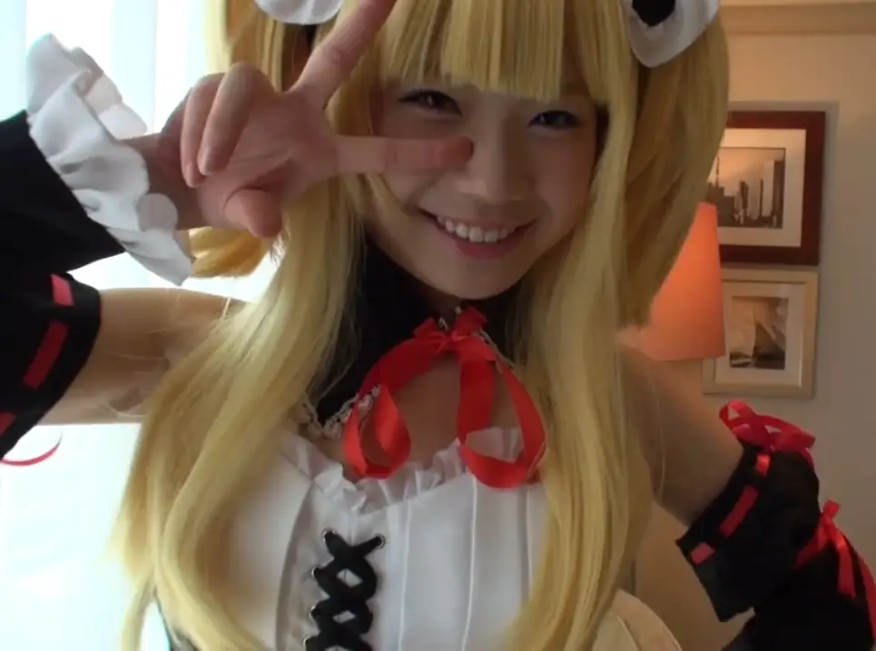 【アニコス】はが○いの小鳩コスをした小鳥遊はるちゃんとエッチなコスプレ個人撮影会