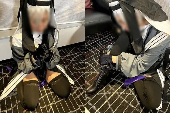 UGYS-03 OLコスプレイヤーさんにアーク〇イツ　ス〇クターコスで中出し