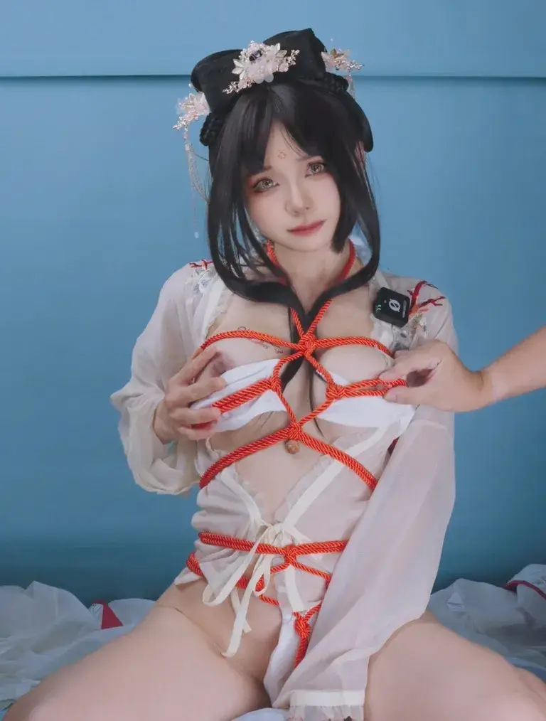 [草莓羽衣（いちはご）] 【2023.11 長動画C】後宮の遊び其ノ壱、緊縛縄との戯れ
