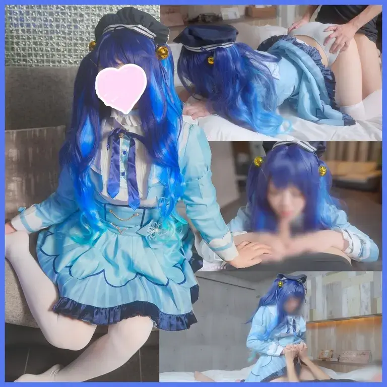 [ぶんコス] イチャ甘プレイ ロ◯体型某配信者がオホ声痙攣甘イきSEX♡
