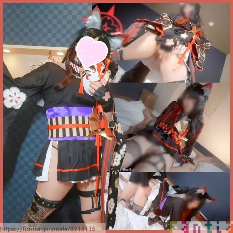 [ぶんコス] ブル◯カ　ワ◯モ♡「あなた様の精◯で満たされる♡♡」先生と密会連続中◯しえっち♡子種をもらうため見せつけ精◯オ◯ニー♡