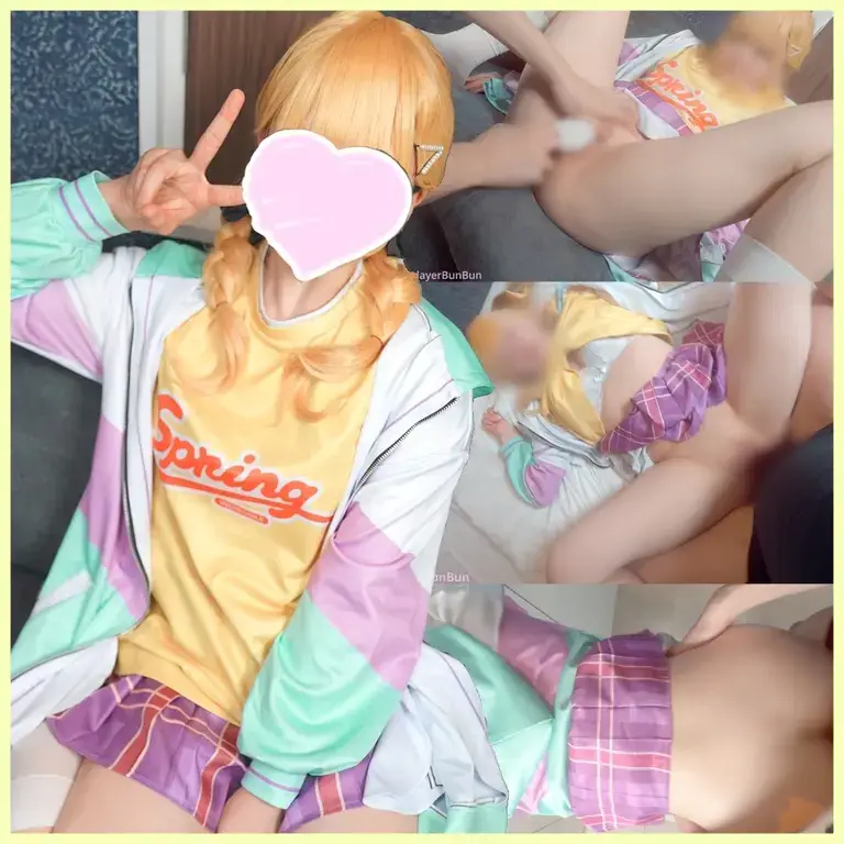 [ぶんコス] 「プロデューサーしゅきぃ♡♡」ホテルでPと甘々えっち♡身体反応しまくり連続中イキ痙攣絶頂