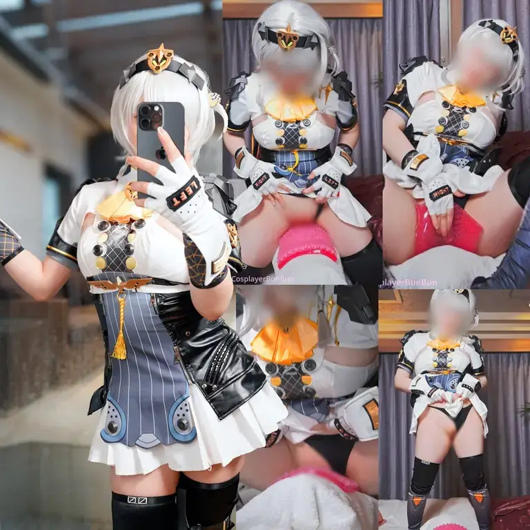 [ぶんコス] ひとりえっち動画♡触手マットでおま〇こぬるぬる腰へコオ〇ニー♡