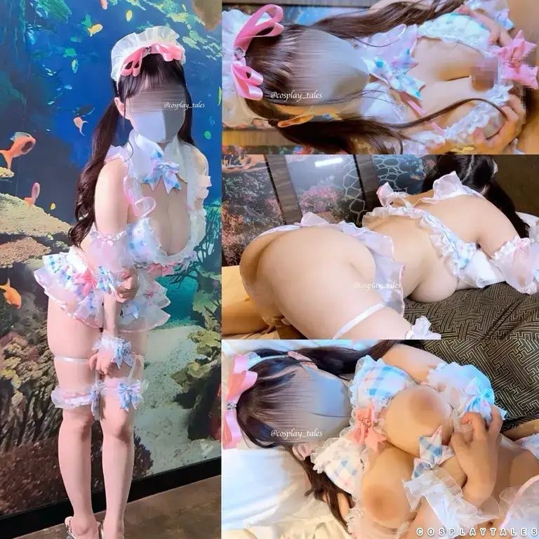 [COSPLAYTALES]【フル動画】黒猫 - 真夏の神汝ロケットおっぱい ✨ サマーリボンフリル水着でアイドル級爆汝美少女コスプレイヤーと潮炊き中出し処女卒業えっち❤️  海のビーチで全てのオスを瞬間勃起させて射精へ導ィク！