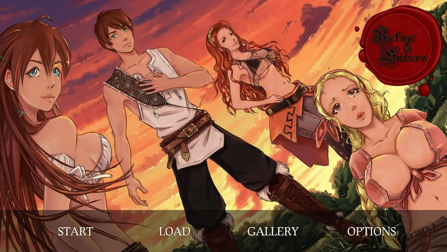 R0246 【2D手绘SLG/汉化/动态】余烬的避难所 Ver0.09 精翻汉化版+全CG【新汉化/PC+安卓/800M】