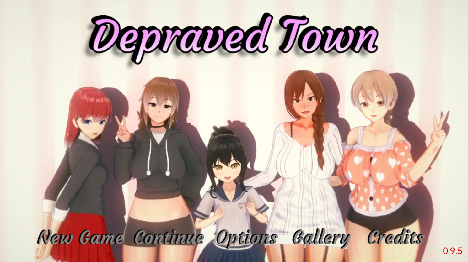 R0287 【恶堕SLG/汉化/动态CG】堕落的小镇 Ver0.95 高压精翻作弊汉化版【更新/PC+安卓/1G】