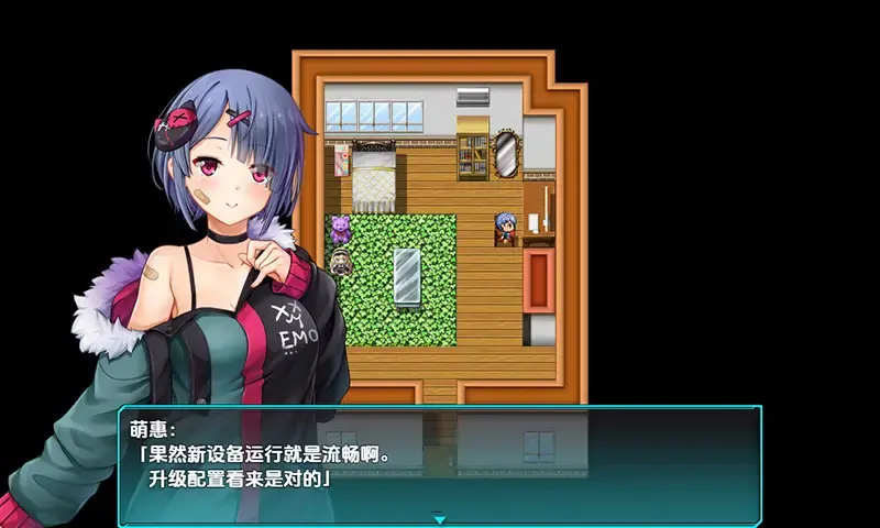  【RPG/汉化】Emo频道美少女主播的H日常1.0 PC+安卓汉化版 [2.6G]