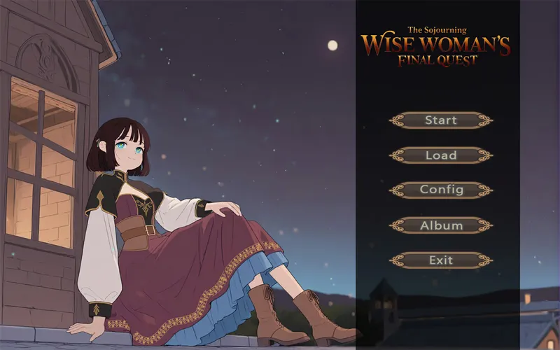 【新作ADV/官中/百合】旅居魔女与她的毕业课题 The Sojourning Wise Woman’s Final Quest 官方中文版[2.1G]
