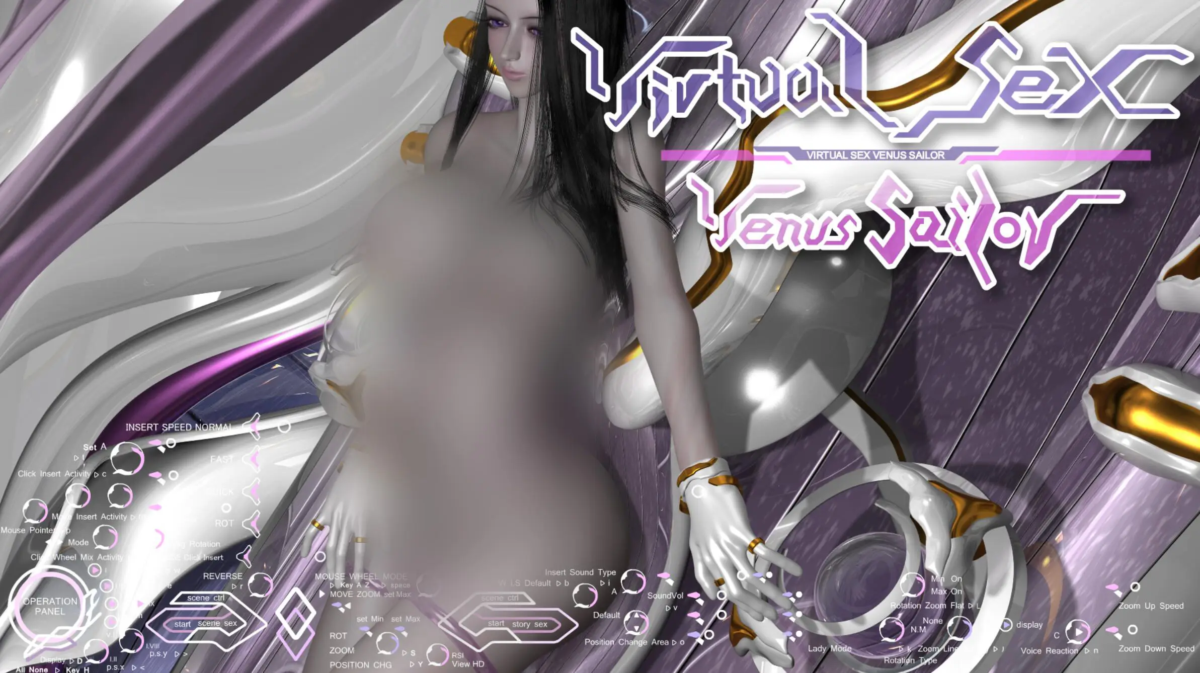 R1209 虚拟的爱浴：维纳斯 Virtual Sox Venus Sailor 完整版【全CV/5.4G】