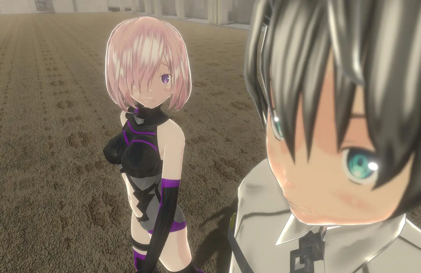 R1400 FGO同人游戏 [托卵JP] マ〇ュとイチャラブしたい!けど敗けたらNTR♪ 先行版