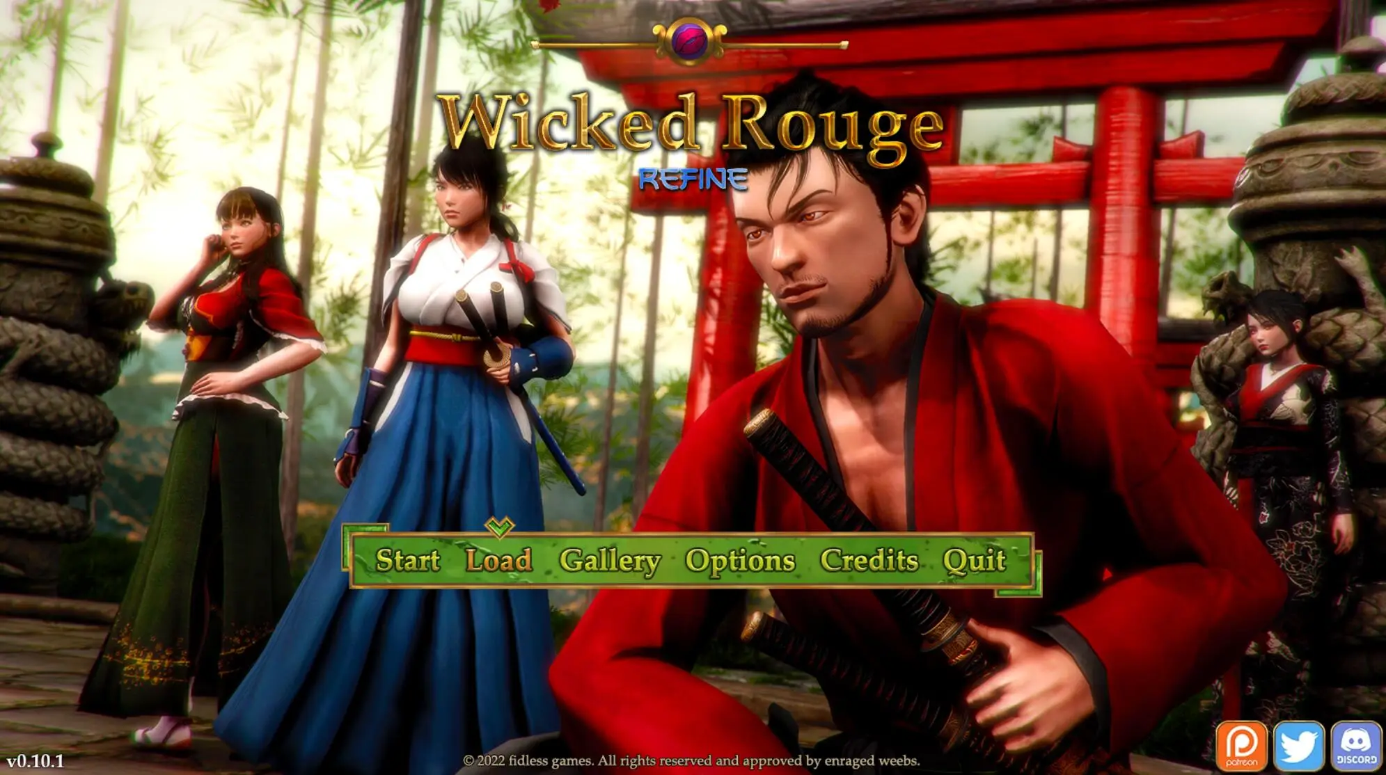 【SLG/机翻/无码】角涩+妓院经营 Wicked Rouge REFINE V0.10.1P[全CG][2G/]