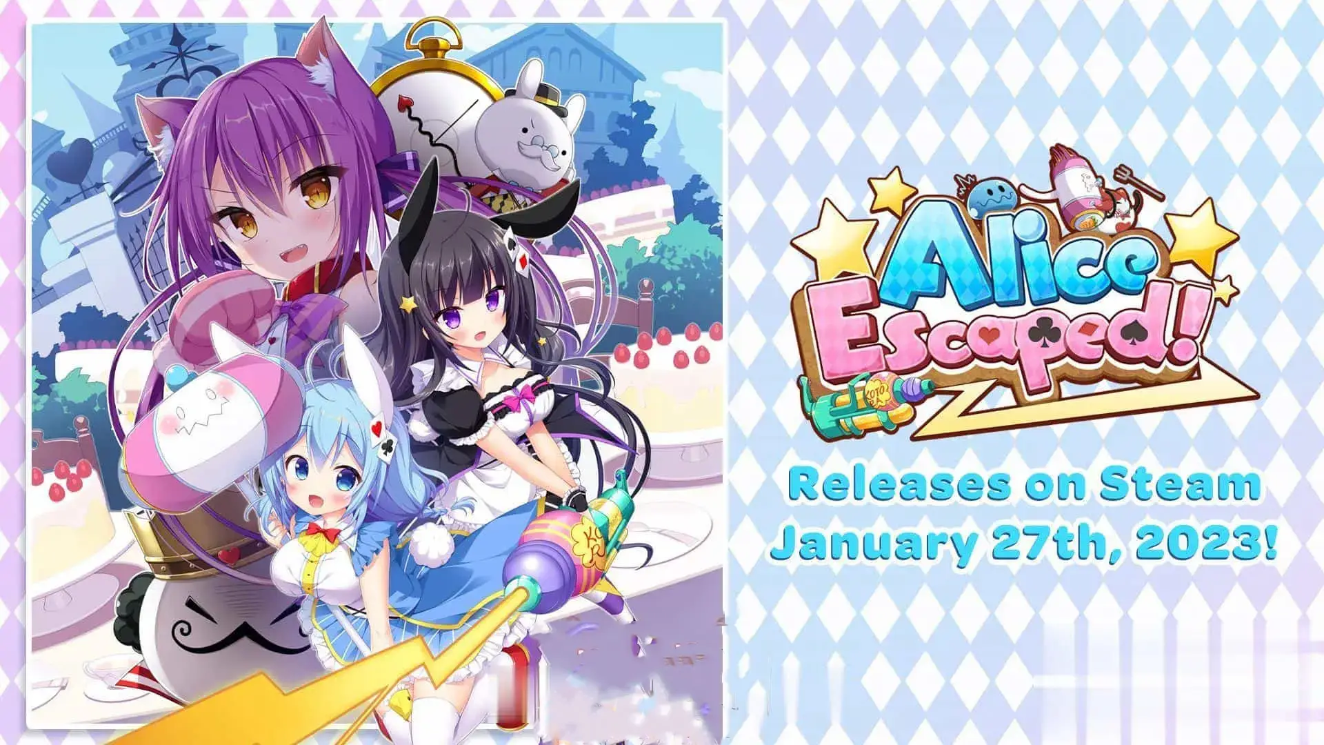R2083 【横版ACT/中文/全动态】寻找爱丽丝 V1.00 STEAM官方中文硬盘版【1.1G/新作/全CV】