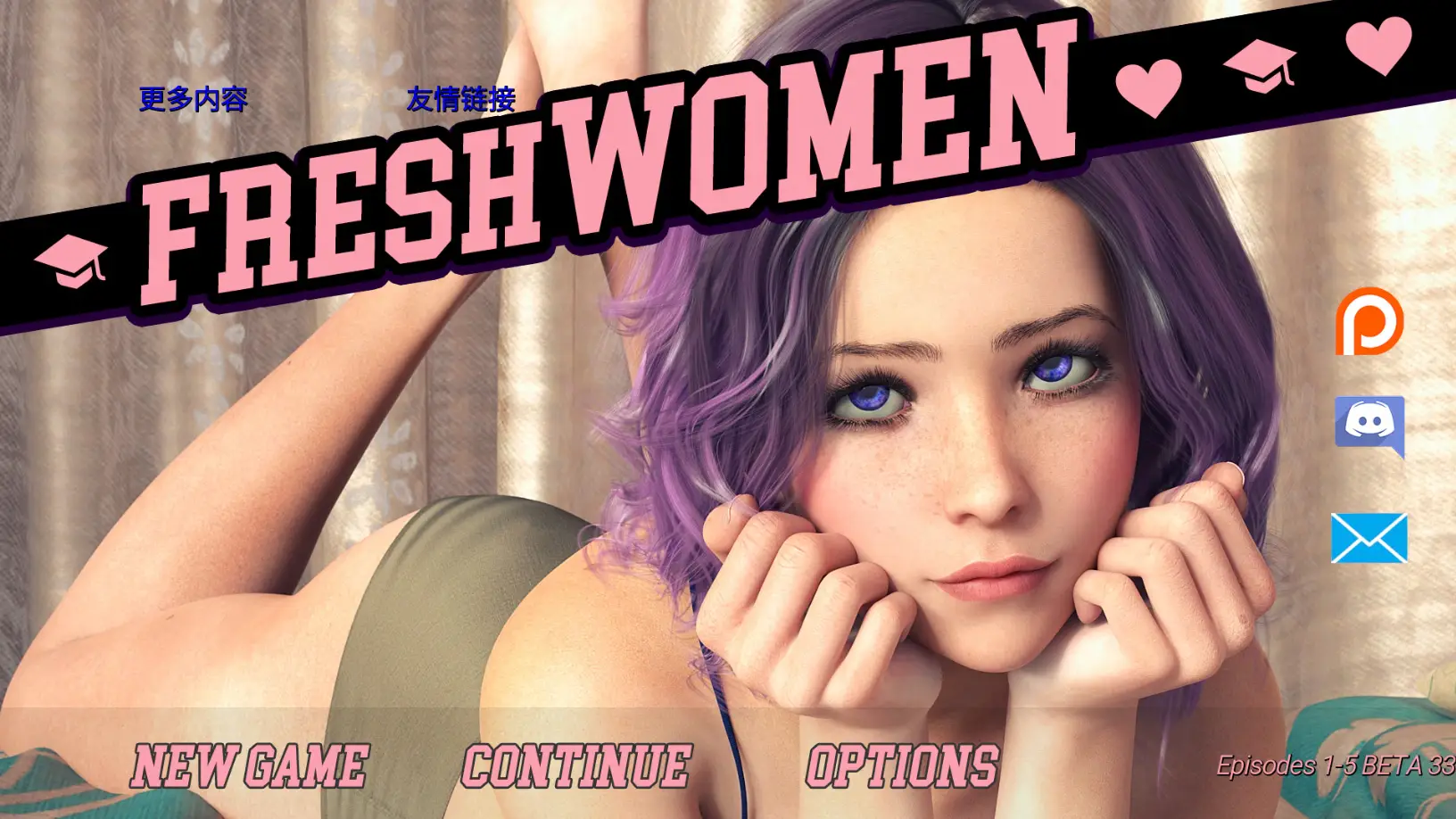 R3437 【欧美SLG/汉化/动态】新生 FreshWomen EP.5 测试汉化版[PC+安卓][2G]