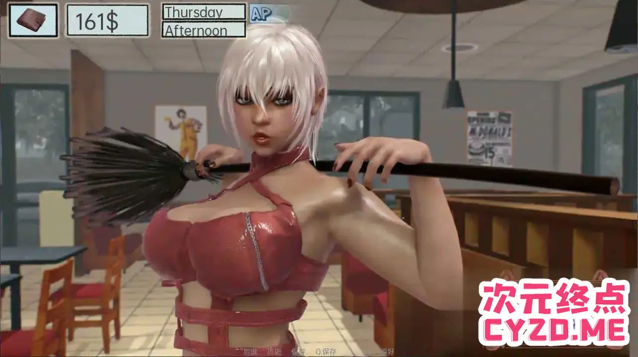 R3514 【欧美SLG/汉化/动态】崔克茜的假期v4.2 汉化版[PC+安卓][620M]