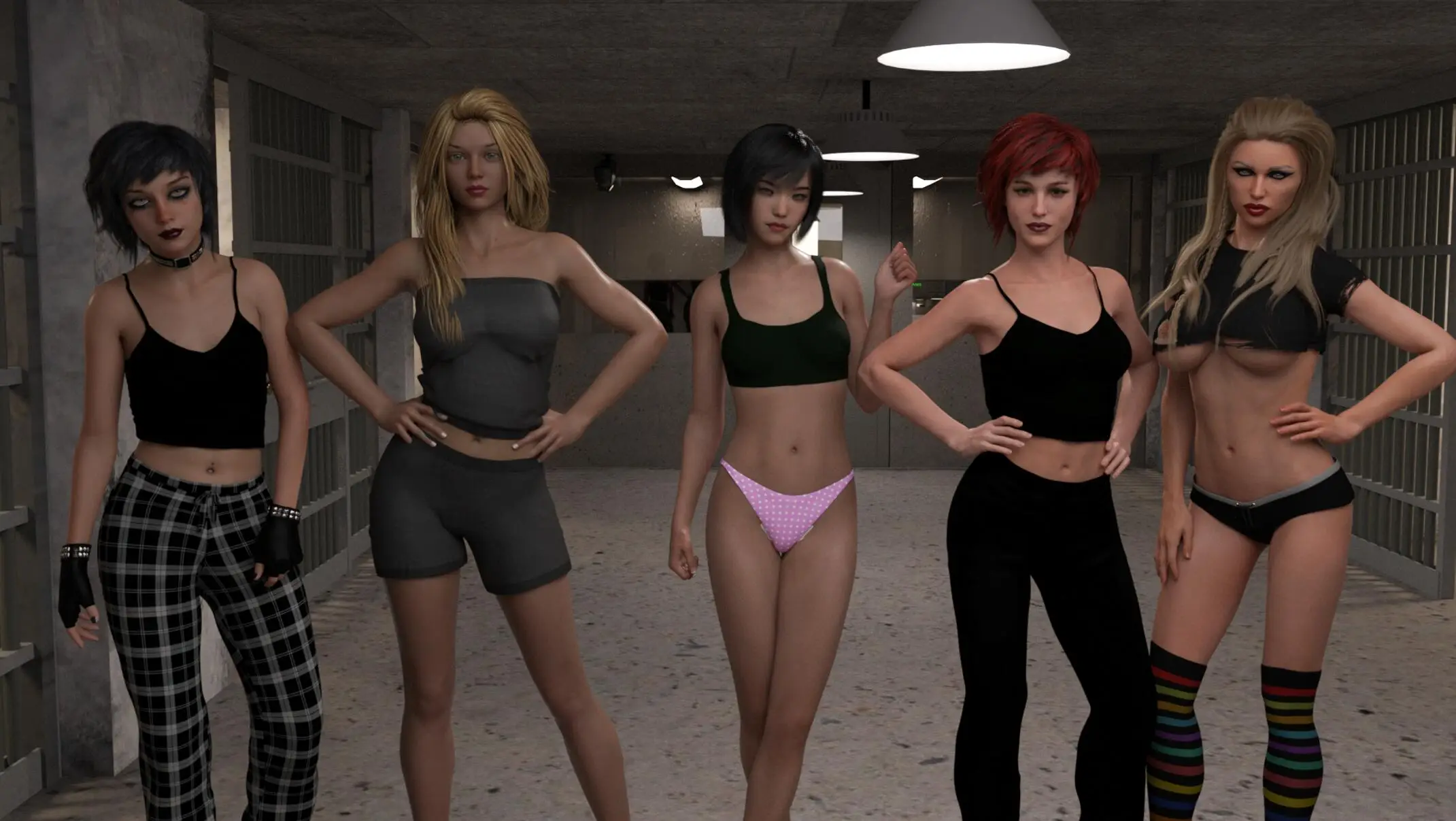 R4443 【SLG/汉化/动态】恶女管教所 Where Bad Girls Go【PC+安卓/2.7G】