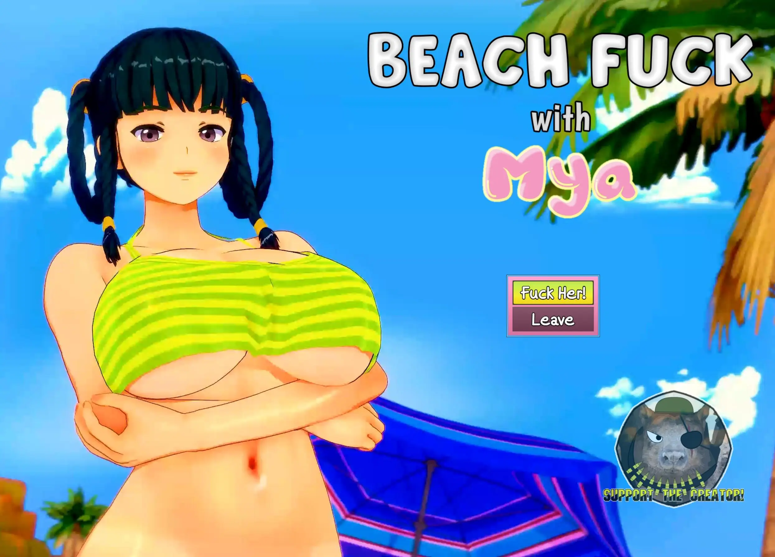 R5440 【SLG/汉化/动态/丰汝肥臀】和玛亚在沙滩上做爱 Beach Fuck with Mya 云翻汉化步兵版 [1.1G]