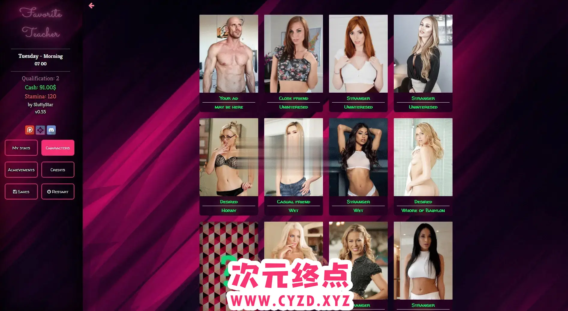 R5760 【HTML游戏/真人动态】最喜欢老师 Favorite Teacher ver1.14 浏览器转中文 [3.3G]