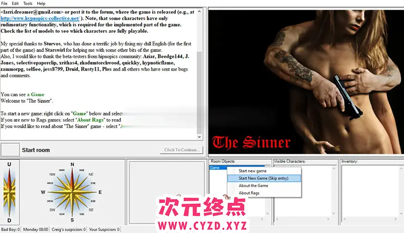R5937 【真人HTML/浏览器机翻】罪人的游戏The Sinner Game v1.02[500M]