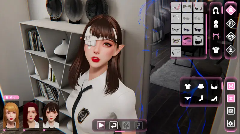 R6034 【养成SLG/官中】爱情挑战-雪山別墅與三個妹子的做愛假期 V1.0.10 官中+DLC[2.6G]
