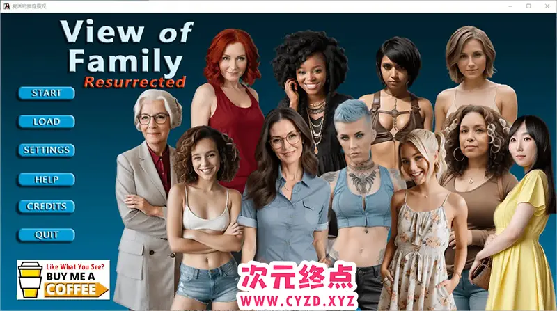 【SLG/汉化】家庭视角：粉丝重制版 View of Family Resurrected - a Fan Remake [v0.1.0] PC+安卓汉化版 [300M]