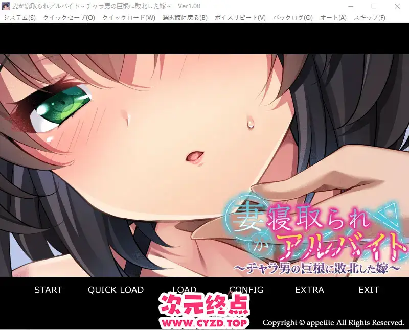 R9850 【ADV/汉化】妻子被人寝取的兼职工作~输给花心男人的巨根的妻子 AI汉化版 [500M]